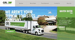 Desktop Screenshot of glenravenlogistics.com