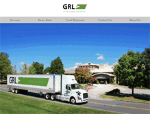 Tablet Screenshot of glenravenlogistics.com